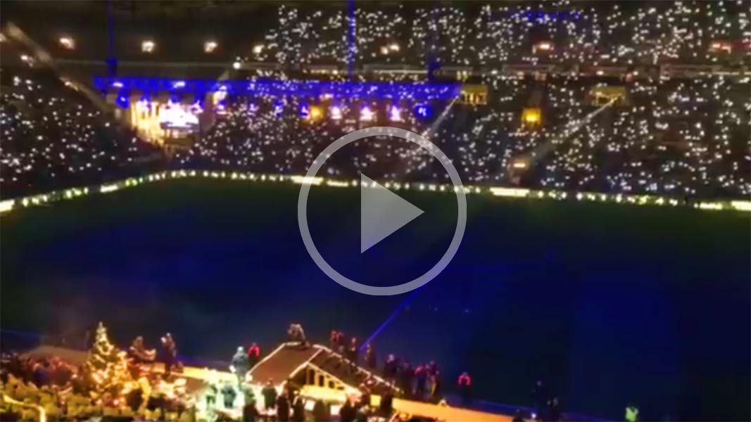 Video:  Weihnachtssingen im Dortmunder Stadion 02