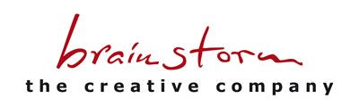 Logo & Link: brainstorm - the creative company 