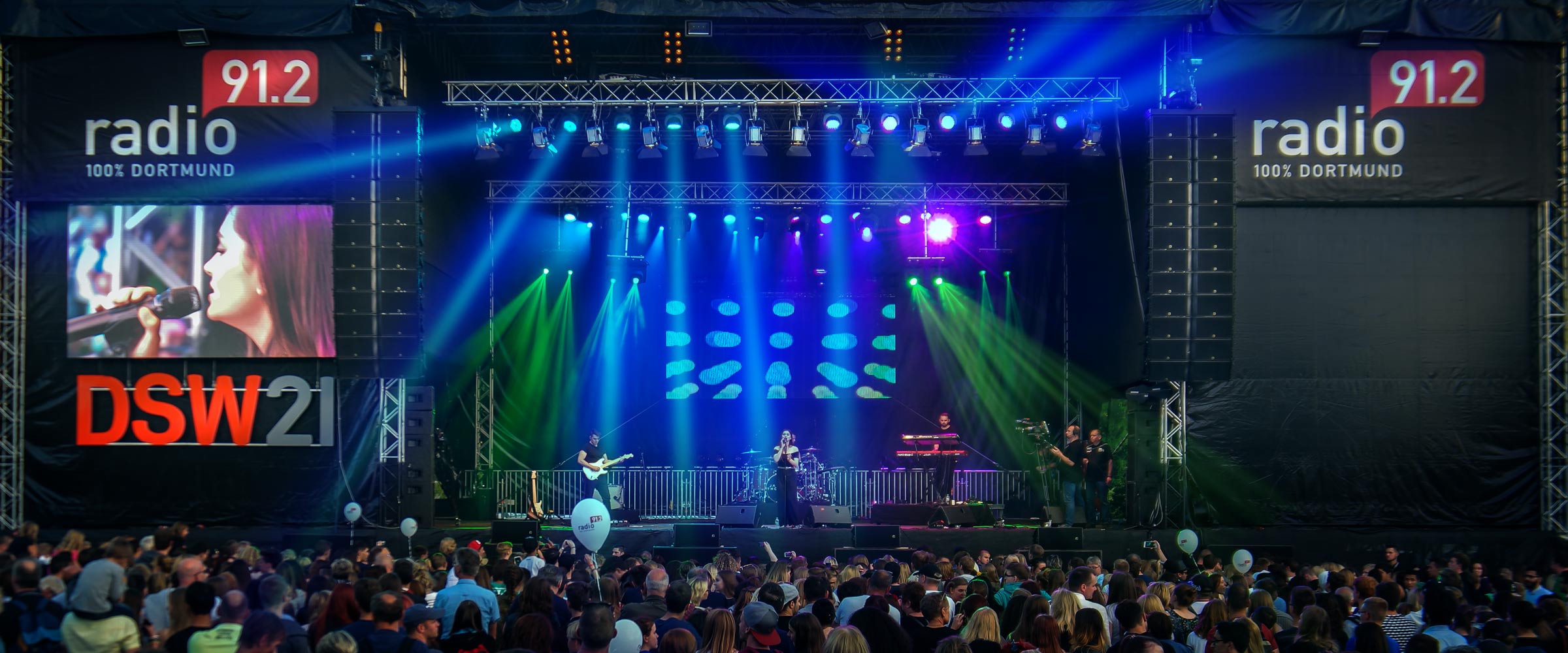 Foto: Letzte Projekte: Open-Air-Bühne Radio 91.2, Dortmund