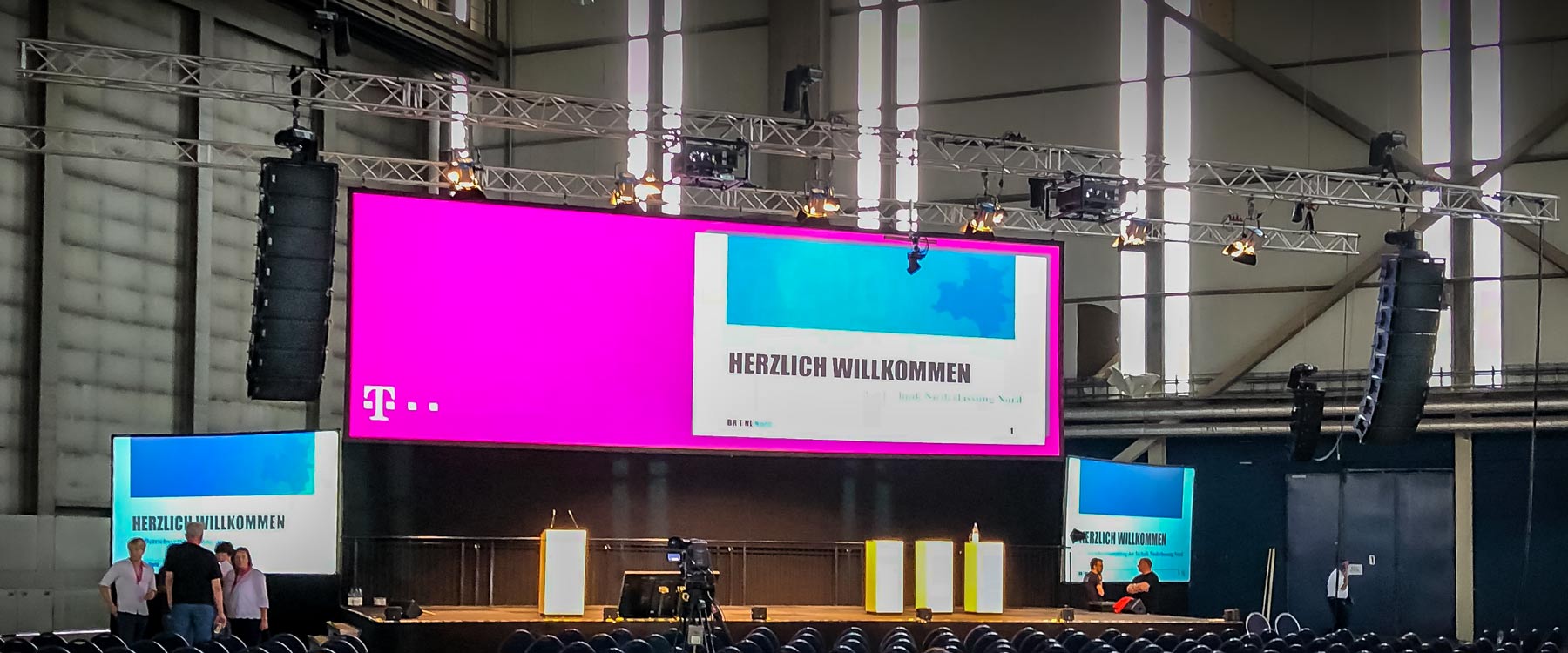 Foto: Letzte Projekte: Telekom Versammlung