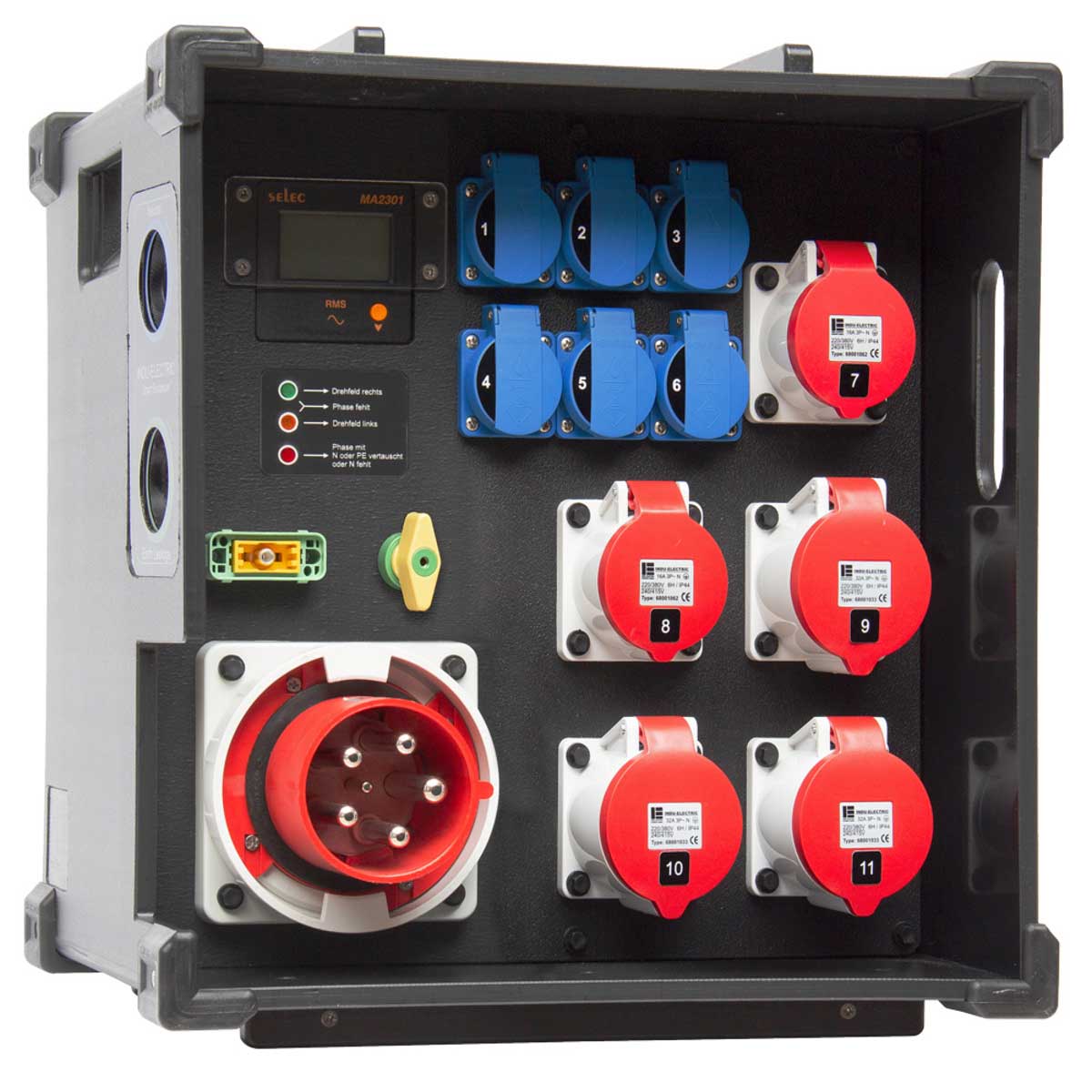 Foto: Neu bei BEUCHEL: INDU-ELECTRIC Eventmaster Stromverteiler