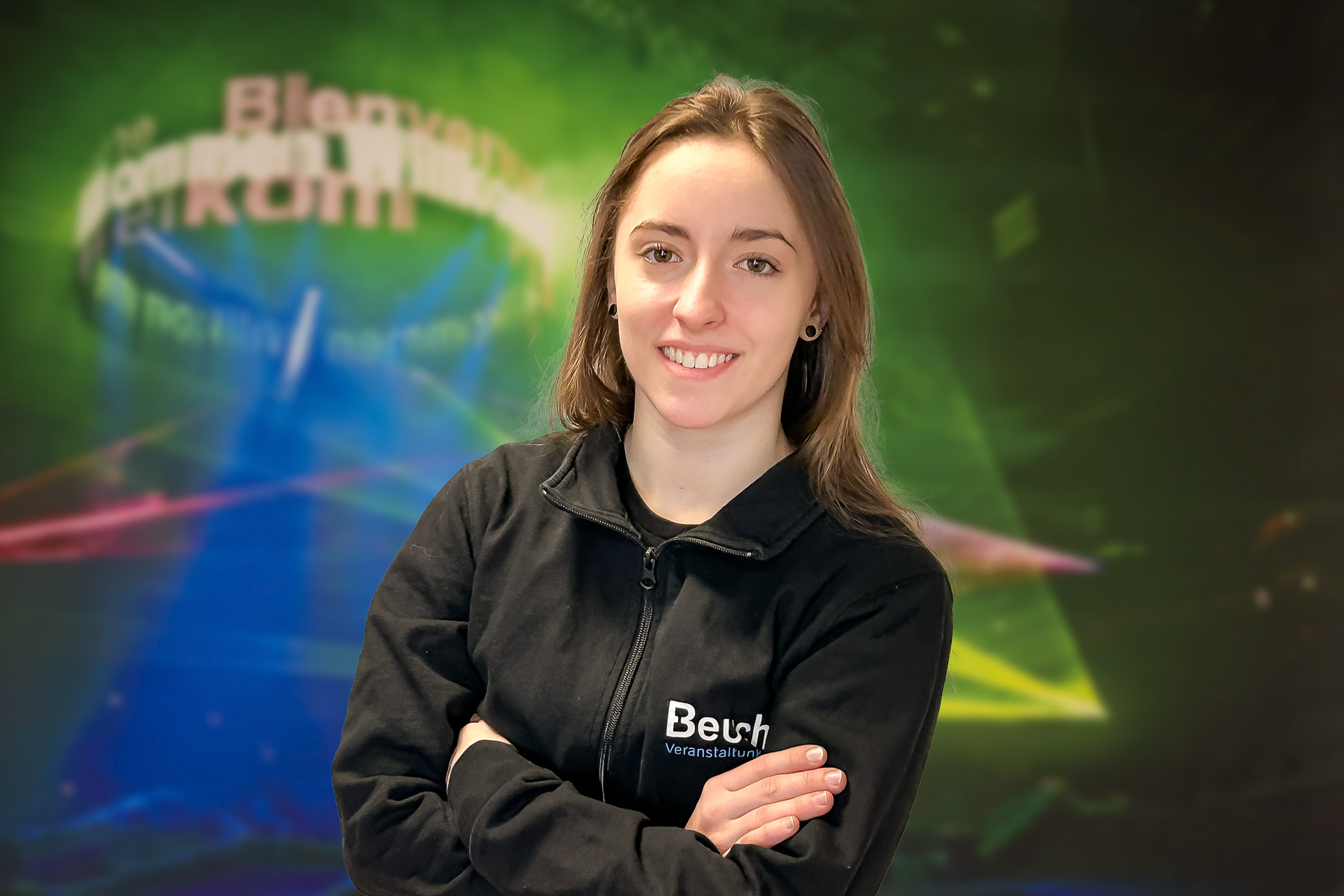 Foto: Zoë Moser - Auszubildende zur Fachkraft für Veranstaltungstechnik 